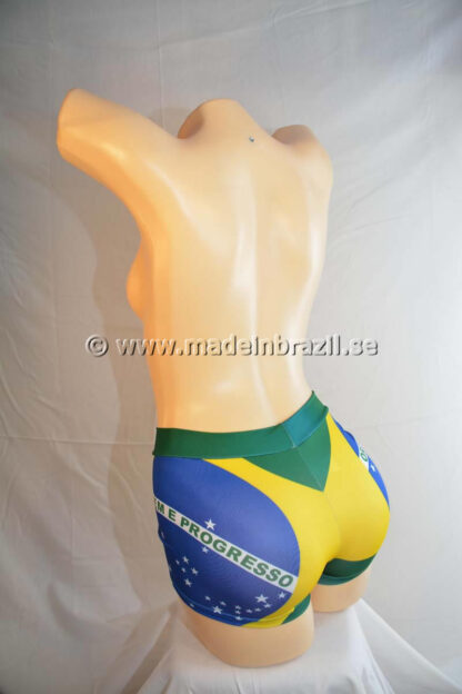 Shorts tajta Brasilien snett bakifrån